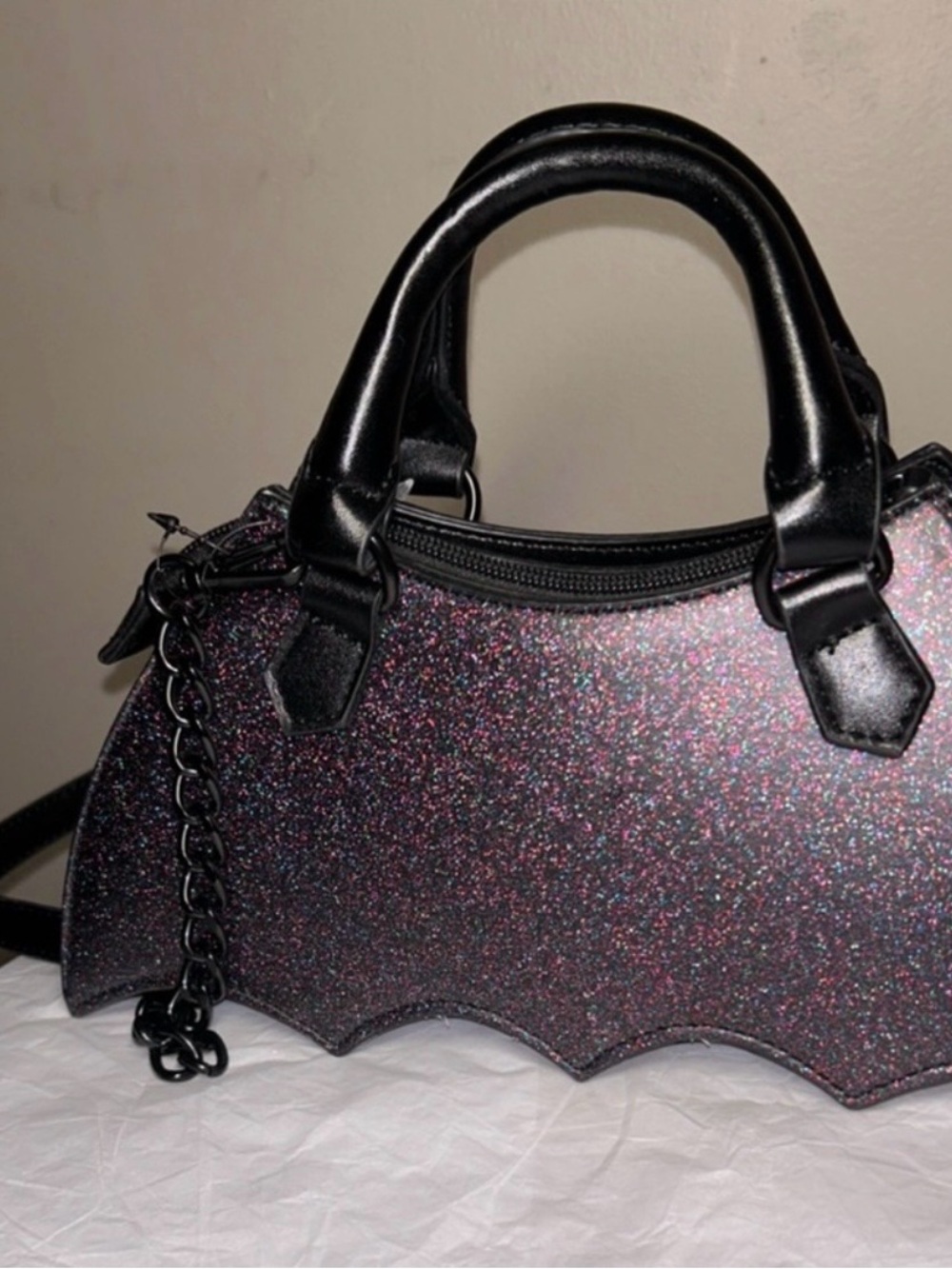 Betsy Johnson Shimmering Crossbody Bag - Picture 4 of 8